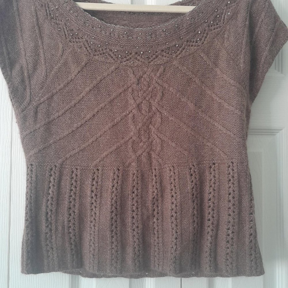 Anthropologie Moth crop sweater Size L New with Tags - Picture 10 of 11